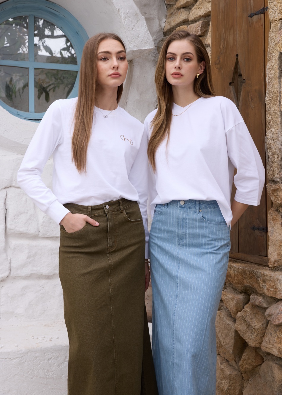 AS SS26 oversize loose T-shirt - Linen Dress Wrap reseña y precio