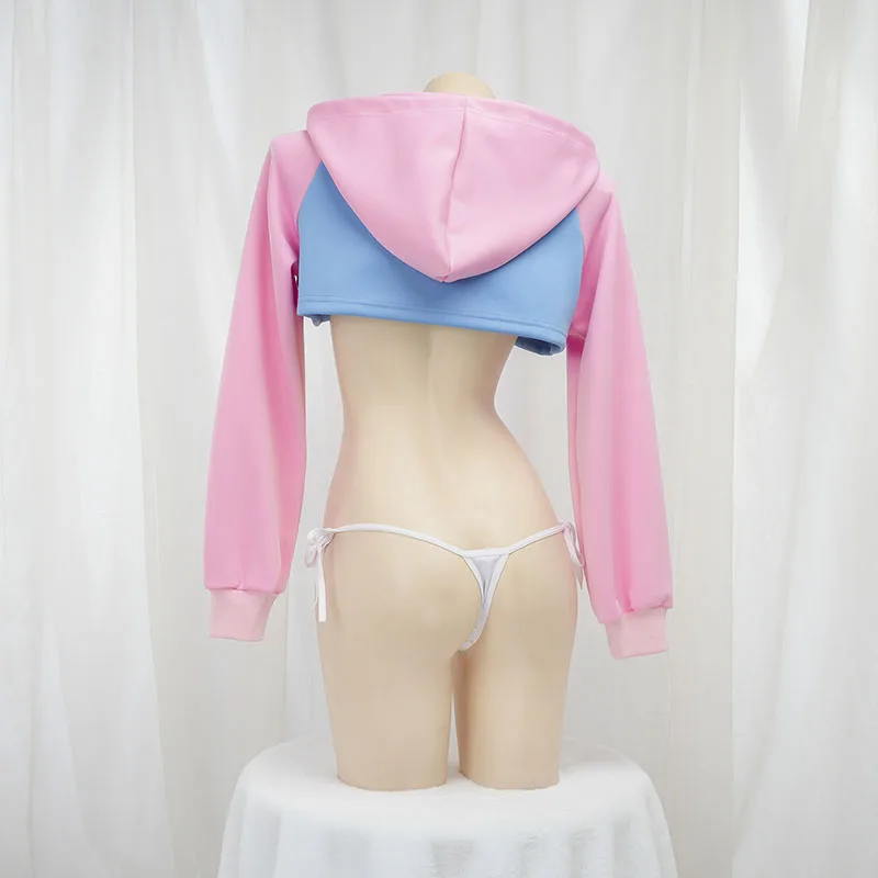 Cute Long Sleeve Crop Top Hood - Crop Top Crochet reseña y precio