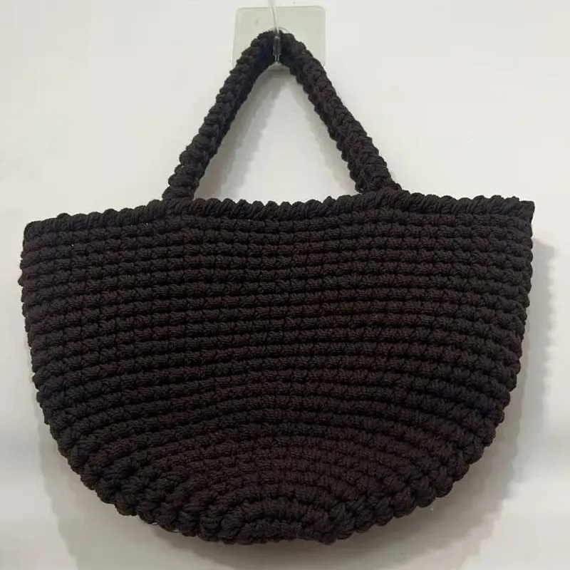 High-end hand-woven straw tote - Tote Bag Beach reseña y precio