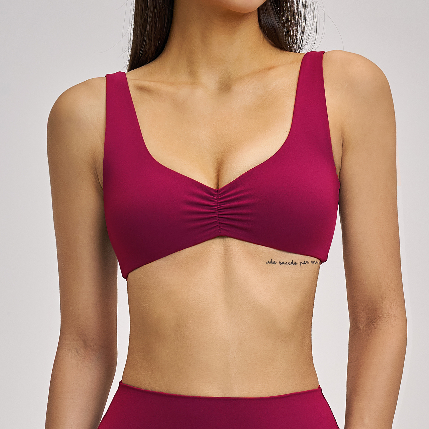 Sports Bra Women Top Push Up F - Bralette Triangle Set reseña y precio