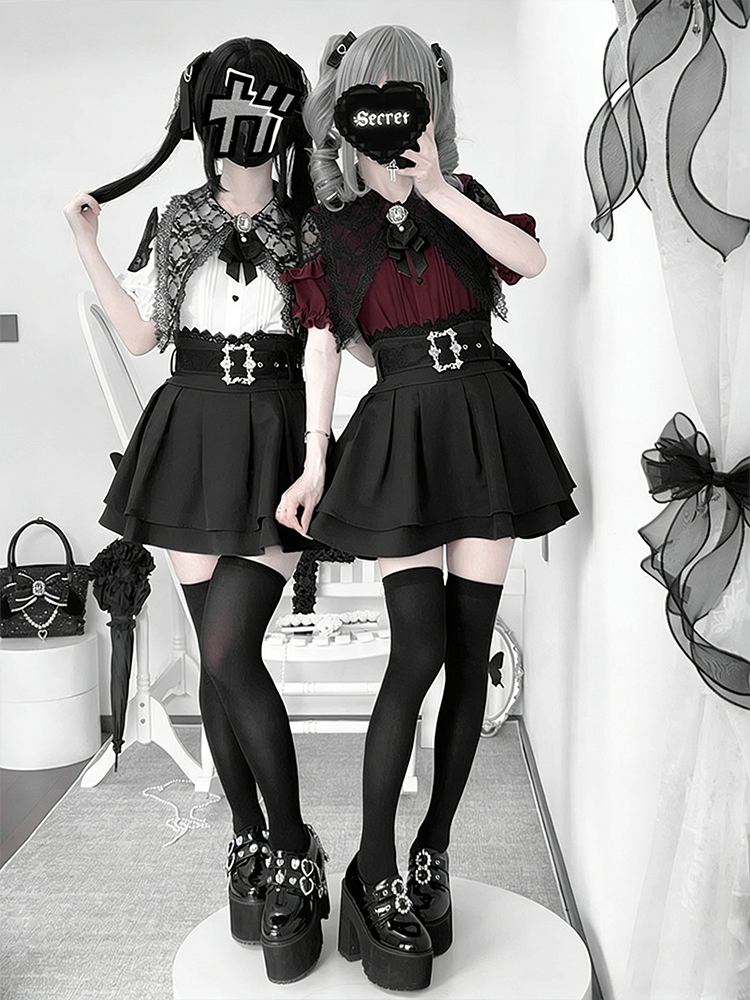 Gothic Style Shoulder Bared Sh - Blouse Off Shoulder reseña y precio