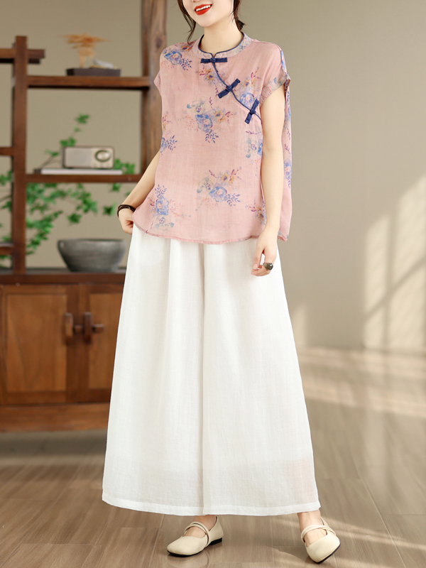 Summer 2026 Women's Cotton Lin - Linen Pant Wide reseña y precio