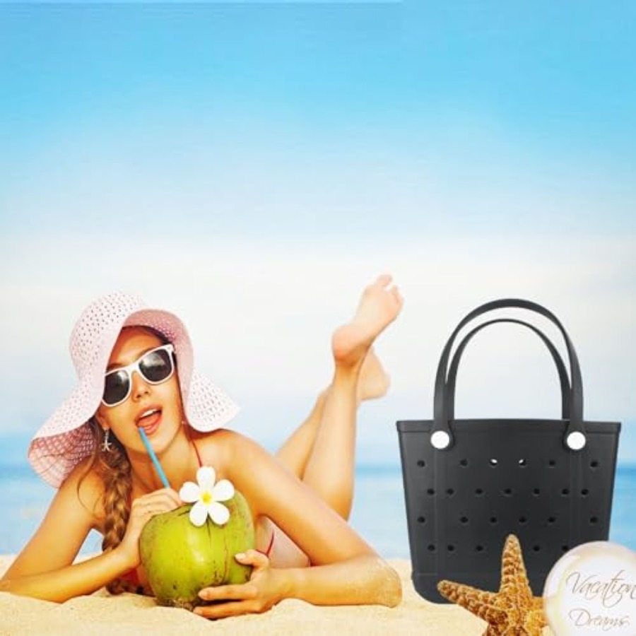 Beach Tote Bag, Original Large - Tote Bag Beach reseña y precio