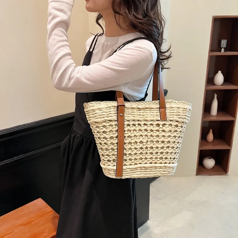 Large capacity seaside vacatio - Tote Bag Beach reseña y precio